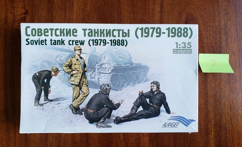 ICM 1941-42 German Tank Crew 1:35 Scale New Sealed Soviet Tank Crew World War II 1979-88 Cold War Miniatures PICK 1