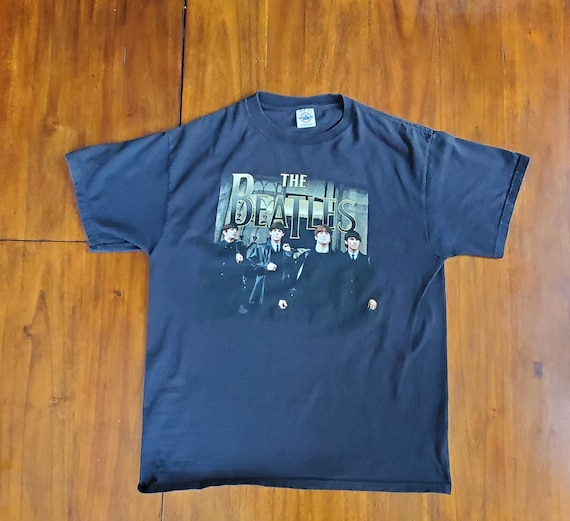 Vntage 2002 Beatles Portrat Band Tee Shrt Trple A… - Gem