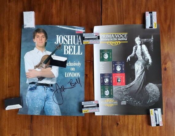 Vintage Glossy Classical Music/opera Posters PICK 1: Joshua Bell