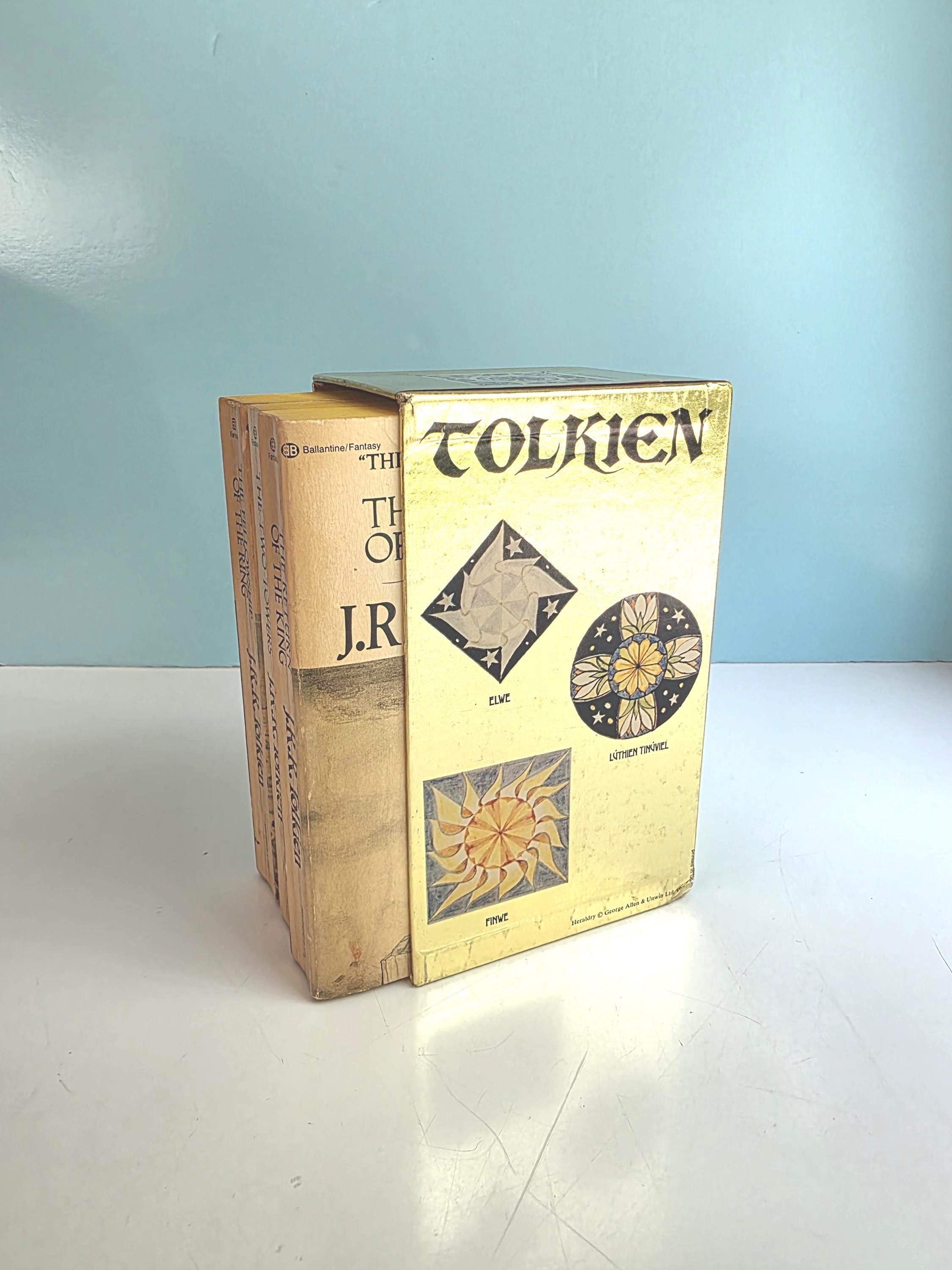 Tolkien Vintage Box Set Books - Etsy