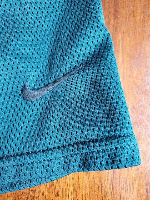 Vintage Nike Shorts Size XL Nike Dark Green Swoosh Athletic Shorts