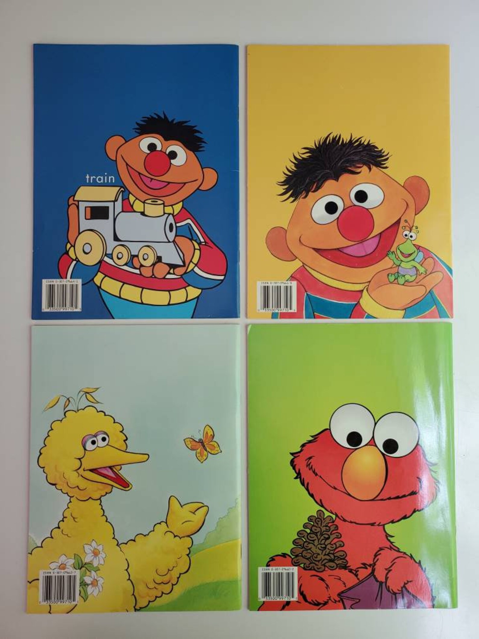 Lot of Vintage Sesame Street Coloring Books 5: Dinosaur Days - Etsy