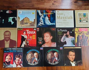 Vintage Classical Music Box Sets Records Vinyl 12