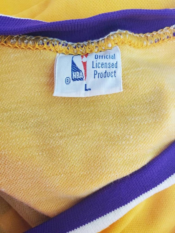 Vintage 80's Lakers Jersey Kareem Abdul-jabbar Jersey 