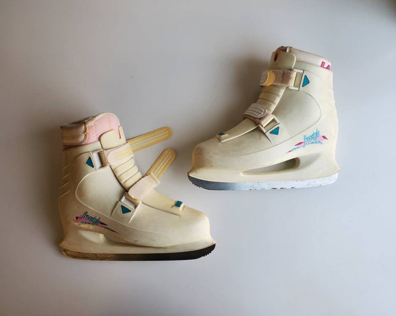 Vintage 90's Lange Freestyle Ice Skates Women's Size 8 Etsy