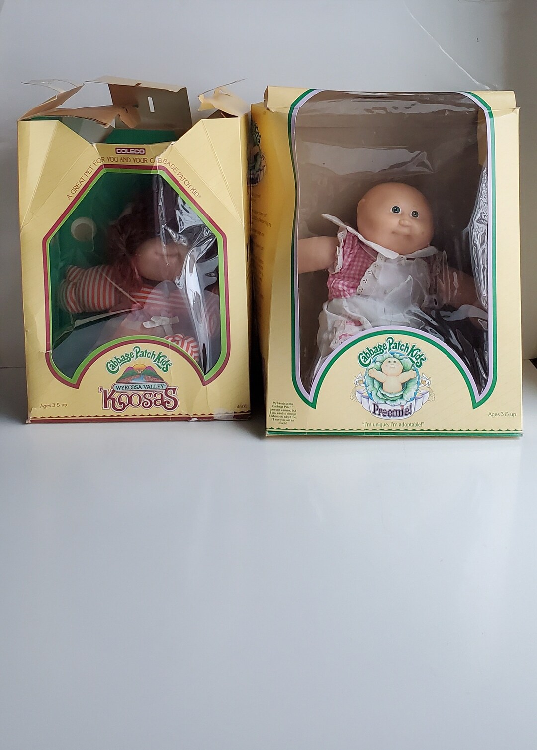 Vintage Cabbage Patch Kids Cabbage Patch Doll 1982 Preemie Girl Doll