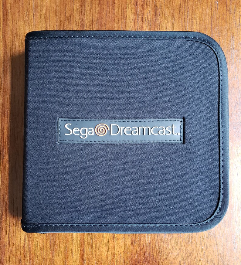 Vintage Sega Dreamcast CD Case fits 16 CD/'sgames Sega CD