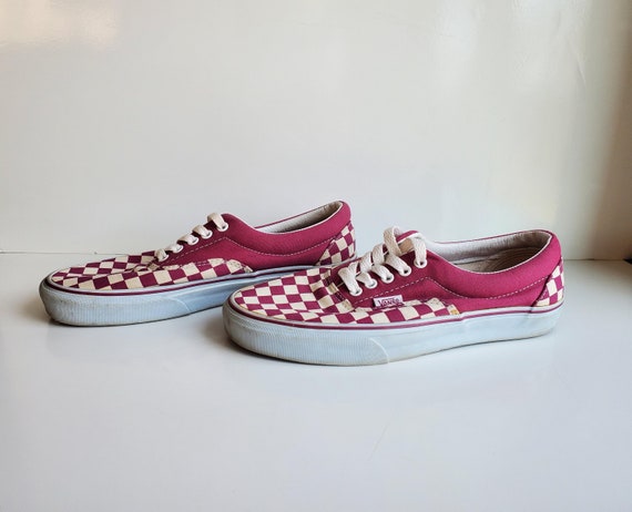 Vans Red And White Checkered Shoes Sale Online | bellvalefarms.com