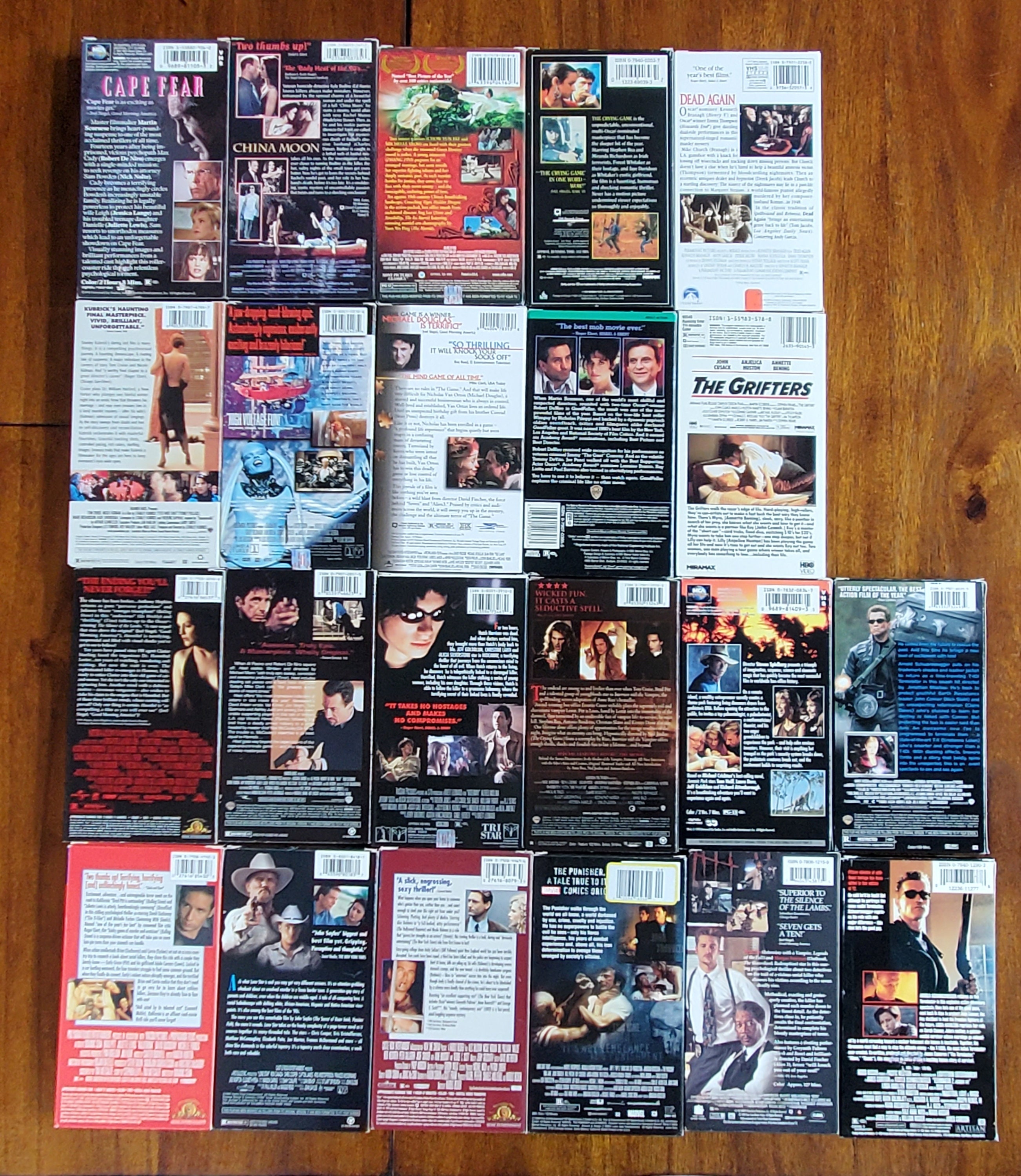 Like New VHS Collection PICK ONE: E.T., Eyes Wide Shut