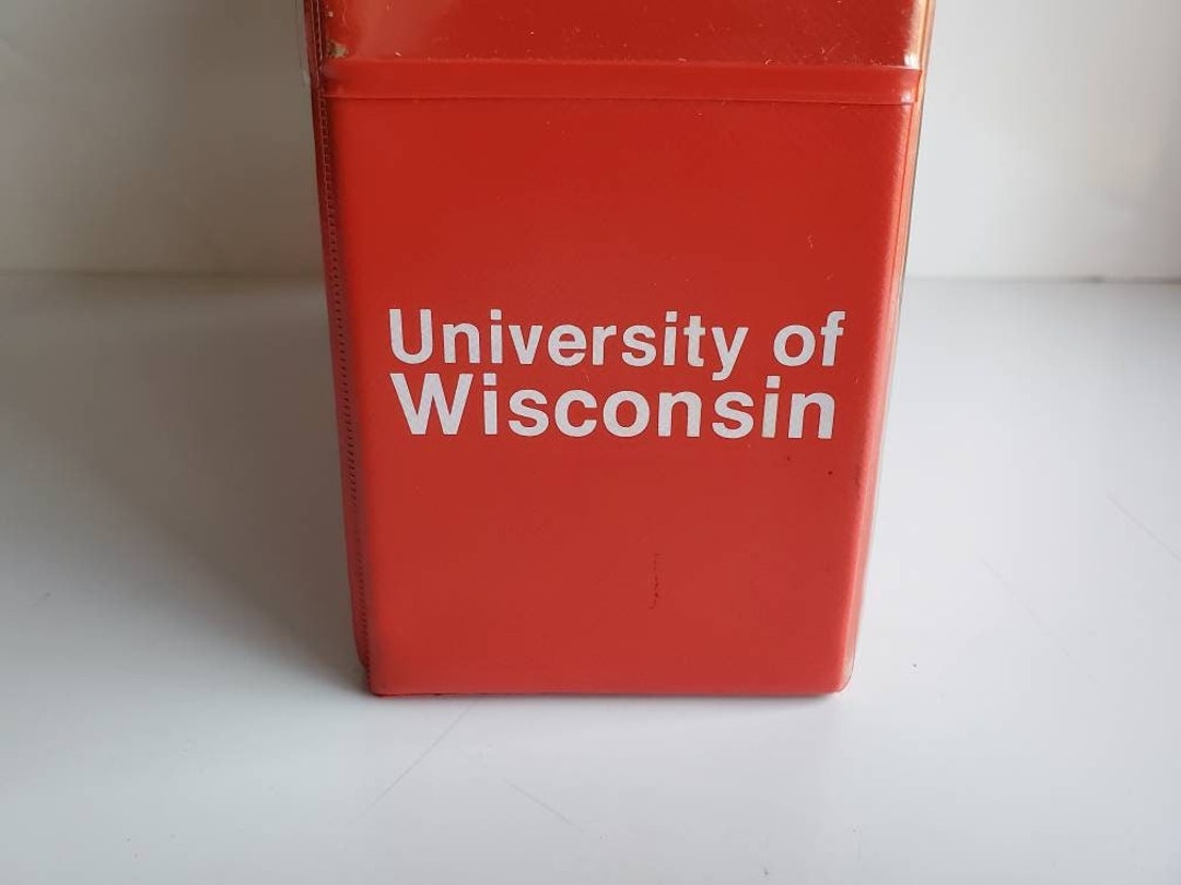 Vintage Wisconsin Badgers 3ring Binders 1 3 Inch Binder Etsy