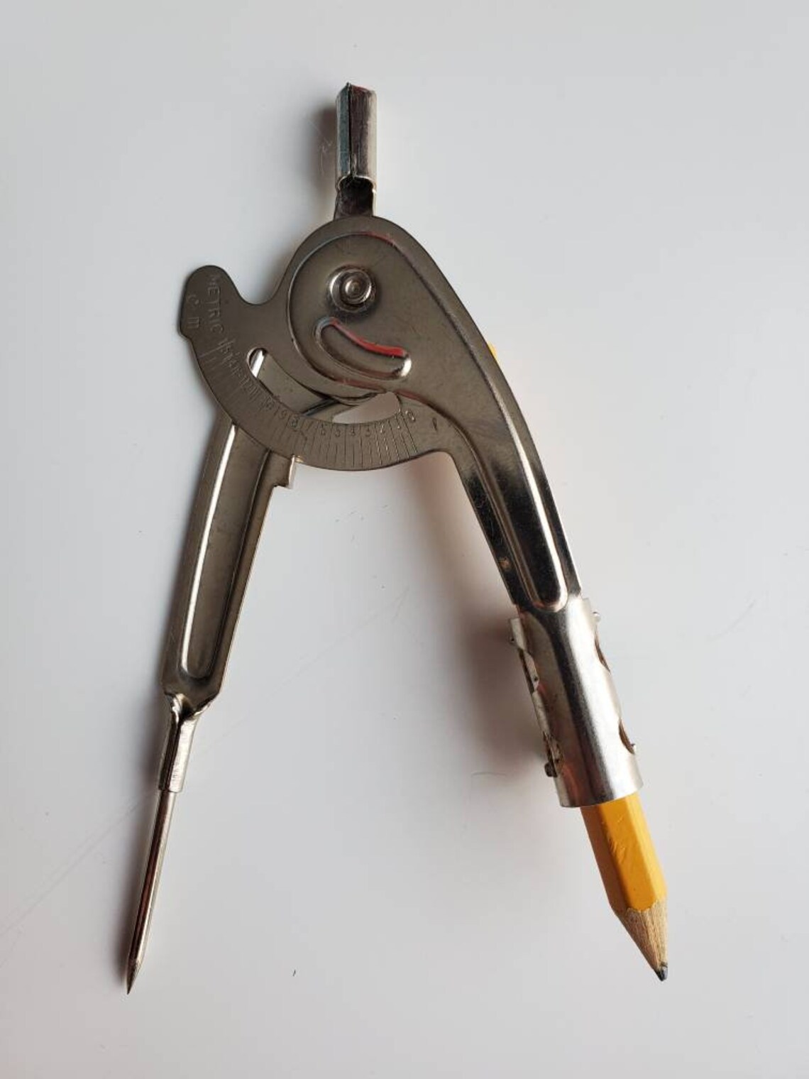 Vintage 70's Sterling Ball Bearing Compass Self Aligning Etsy