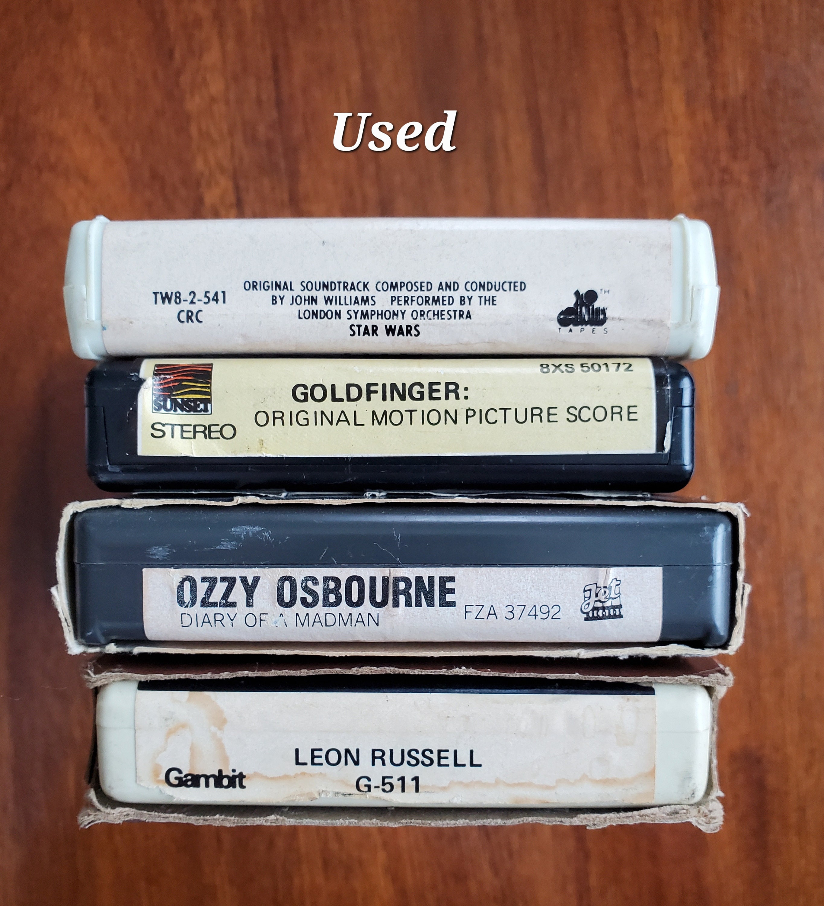 Vintage 8 Tracks PICK 1 Some New/sealed Some Used: Ozzy