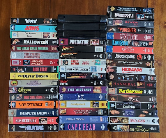 Like New VHS Collection PICK ONE: E.T., Eyes Wide Shut