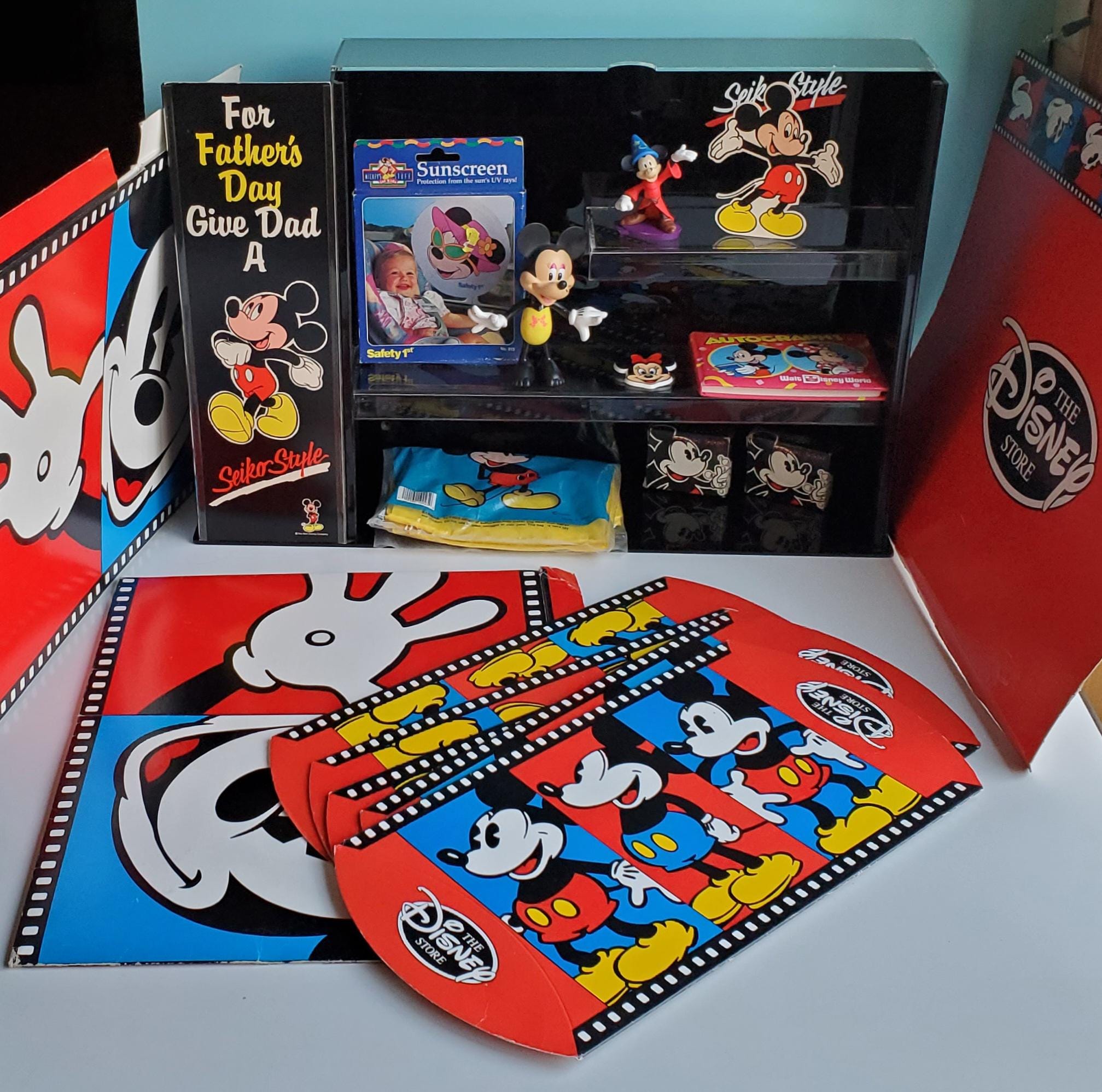 ヴィンテージ 80 年代 ミッキー マウス セイコー スタイル ウォッチ
