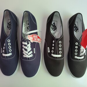 Zapatos vans slip on cuadros cheap usados