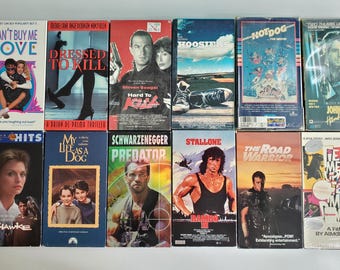 New Batch of VHS Movies PICK 1: Dressed to Kill, Jurassic Park