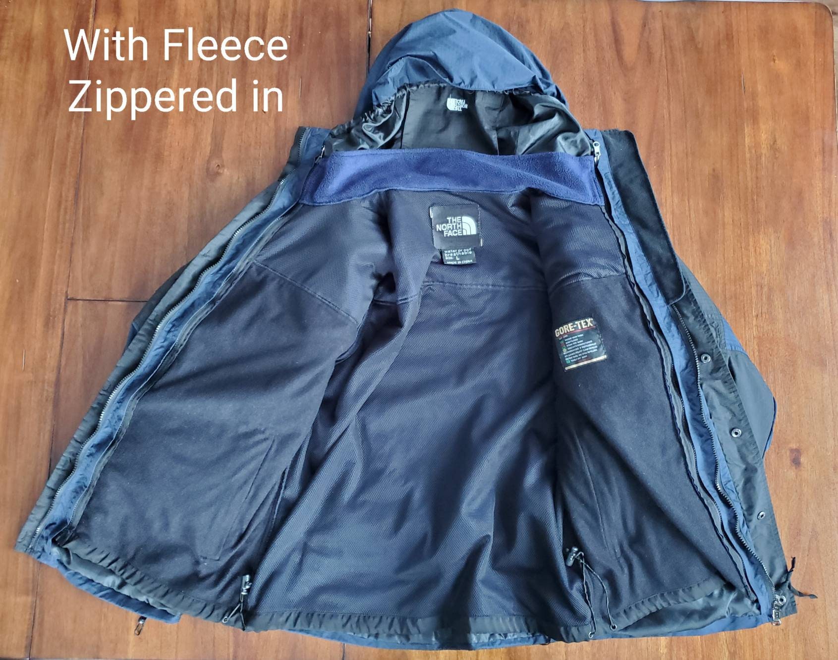 Vintage the North Face Jackets PICK 1: Navy Blue + Black Adult