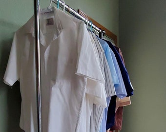 Vintage Men's Short Sleeve Button-Up Shirts PICK 1: Van Heusen 17 XL, Sears 15 Medium, John Henry 15. Different Sizes Read Descriptions