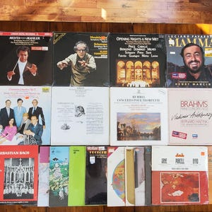 20 Sealed Classical Music Vinyl Records LOT Beethoven, Mozart, Prokofiev, Strauss, Haydn, Brahms, Sibelius, Piano, cello, violin, Opera