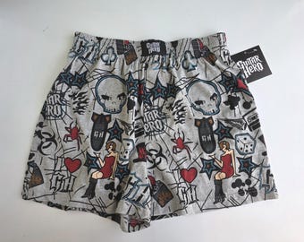 Boxer Guitar Hero NEUF avec étiquettes 2008 Taille Large (36-38) Activision Publishing Inc. Playstation 2