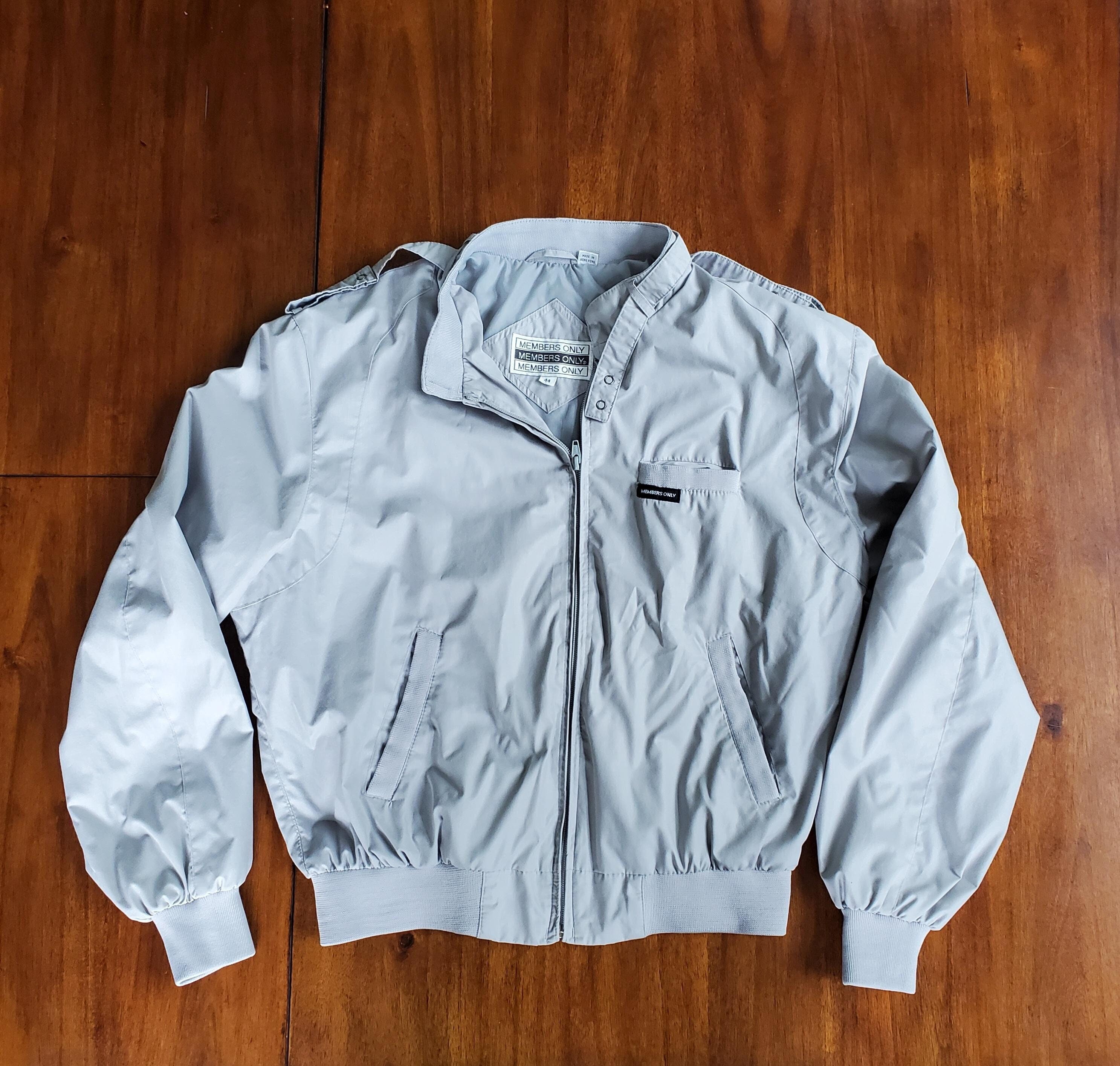 RETRO 80'S MEMBERS ONLY JACKET SIZE 1X
