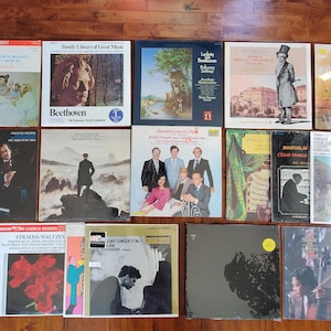 Sealed Classical Music Vinyl Records PICK 1: Beethoven, Brahms, Chopin, Sibelius, Strauss, Yo-Yo Ma, Piano, Cello, Violin, Opera, etc.