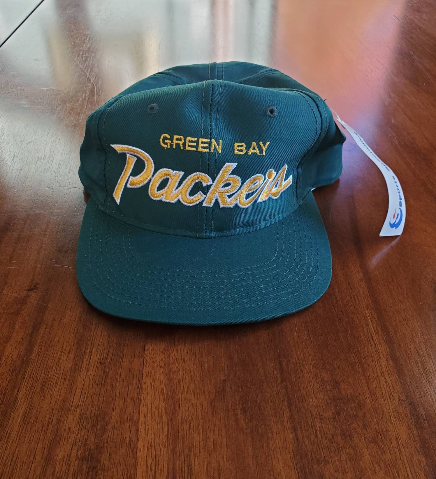 Vintage Green Bay Packers Sports Specialties Script Hat New W/ 