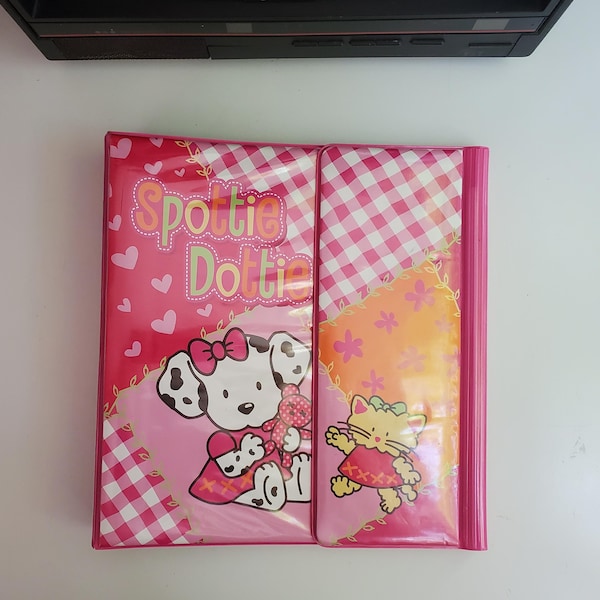 Vintage Spottie Dottie Binder Sanrio Co. Ltd. 2000 Supotti Dotti Vintage Dalmatian Dog Spottie Dottie with Sassy