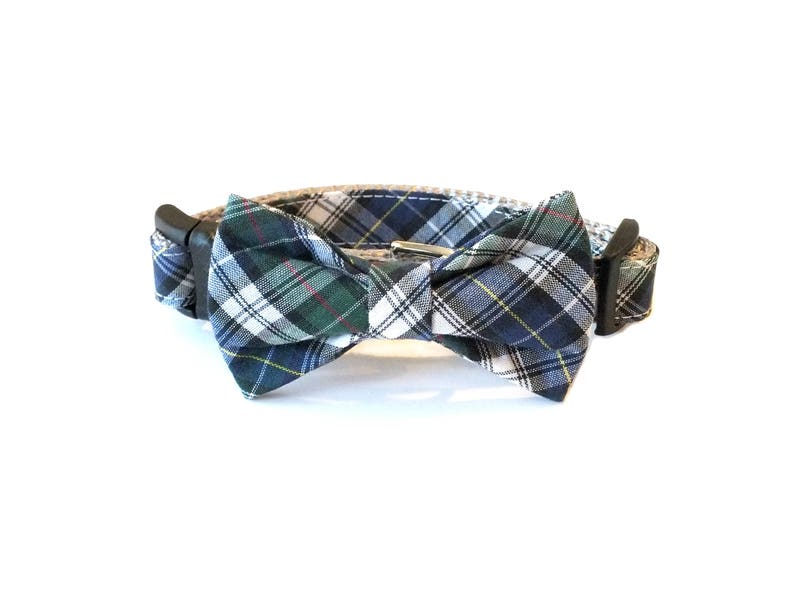 etsy dog collar bow tie