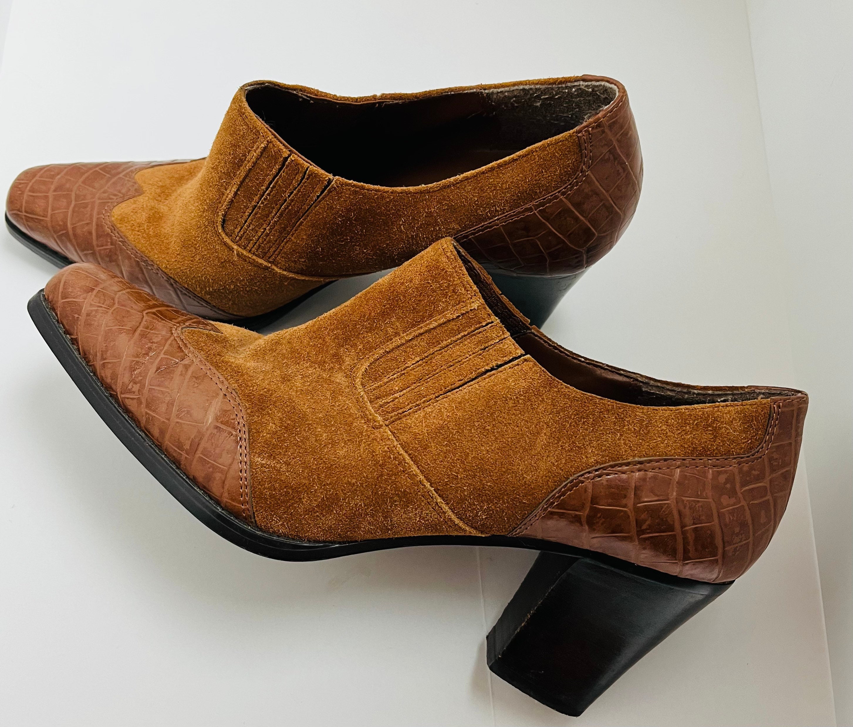 Vintage Sandler of Boston Sz 7 Western 
