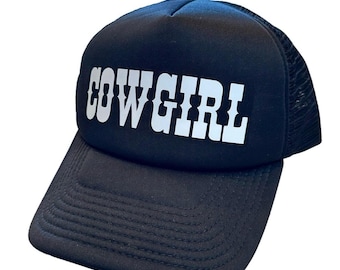 Casquette trucker cowgirl