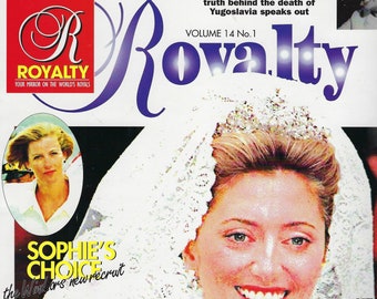 Royalty Magazine Vol 14 No 1 - 1995 - A Tribute to the Queen Mother on her 95th Birthday & A Summer of Royal Wedding Bells