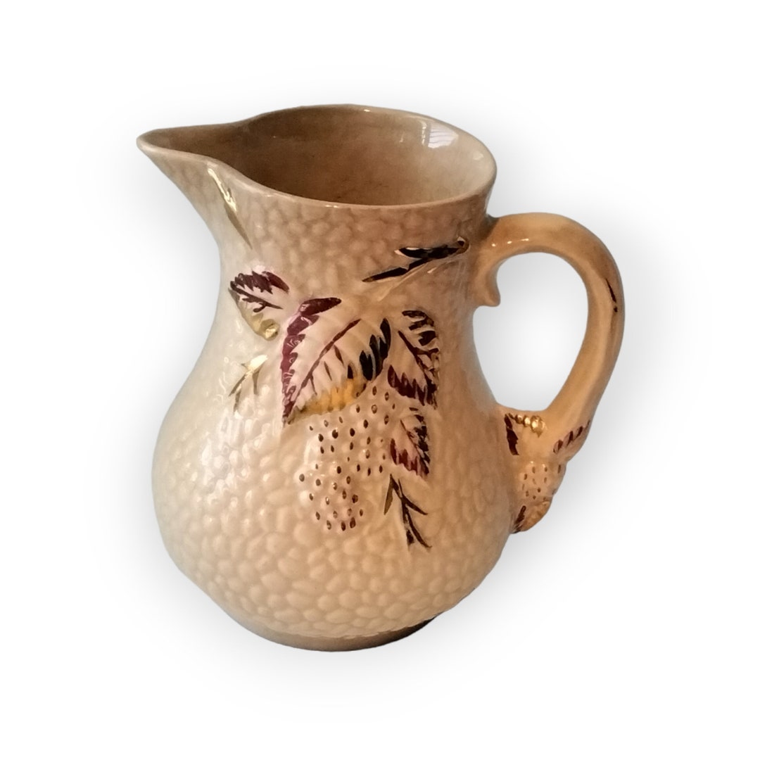 Wade Pottery bramble Small Pitcher or Large Creamer Gold Blush Mid