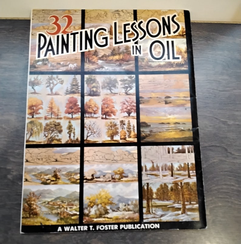Walter T. Foster Painting Lessons in Oil Instruction Book by Bela and Jan Bodo, Publication 1960s image 2