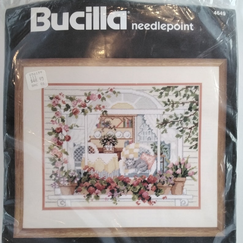 Bucilla Needlepoint Kit No 4649 cozy Scene Etsy