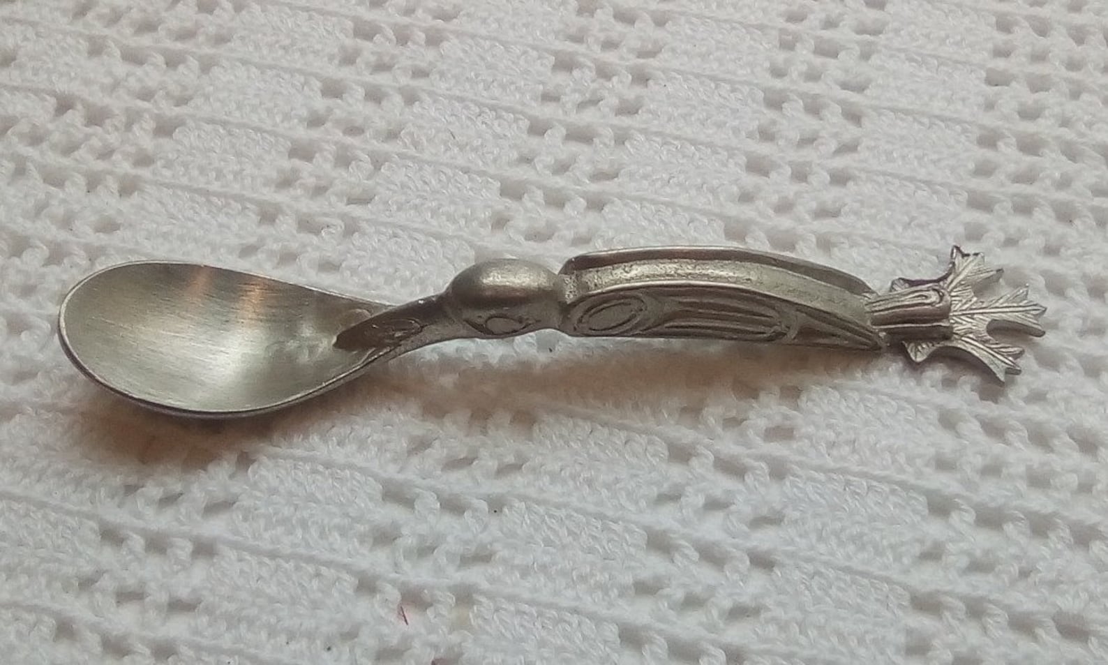 Fine Pewter Spoon Vintage Collectible Spoon With Handle in Etsy