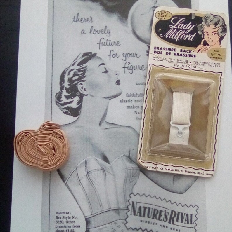 Bra Repair Kit Vintage Lingerie Sewing Supply Notions 1950s Etsy Canada