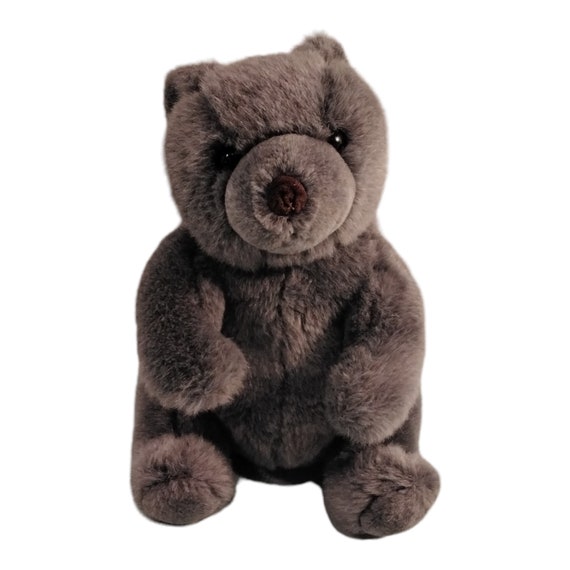 gray stuffed bear