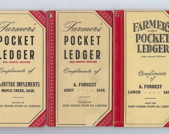 Pocket Ledger Notebook