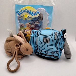 teletubbies clip on soft toy