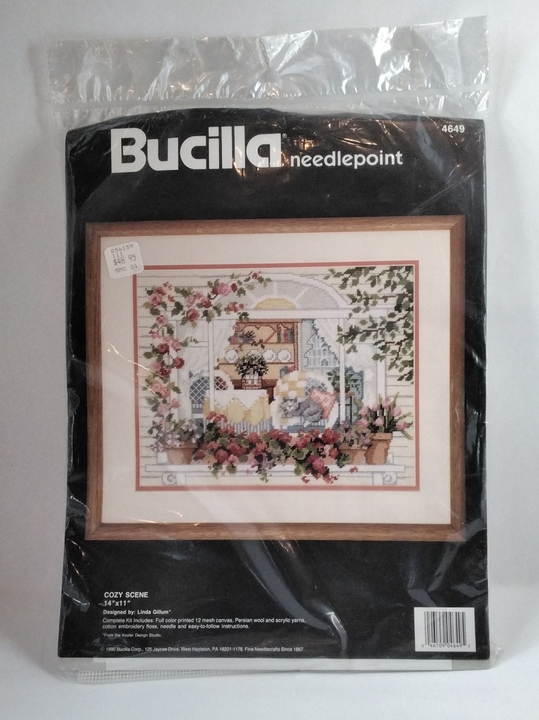 Bucilla Needlepoint Kit No 4649 cozy Scene Etsy