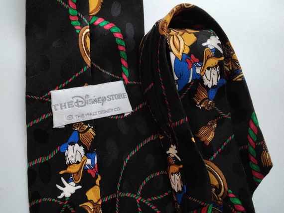 Disney Characters Necktie Featuring Goofy, Donald… - image 4