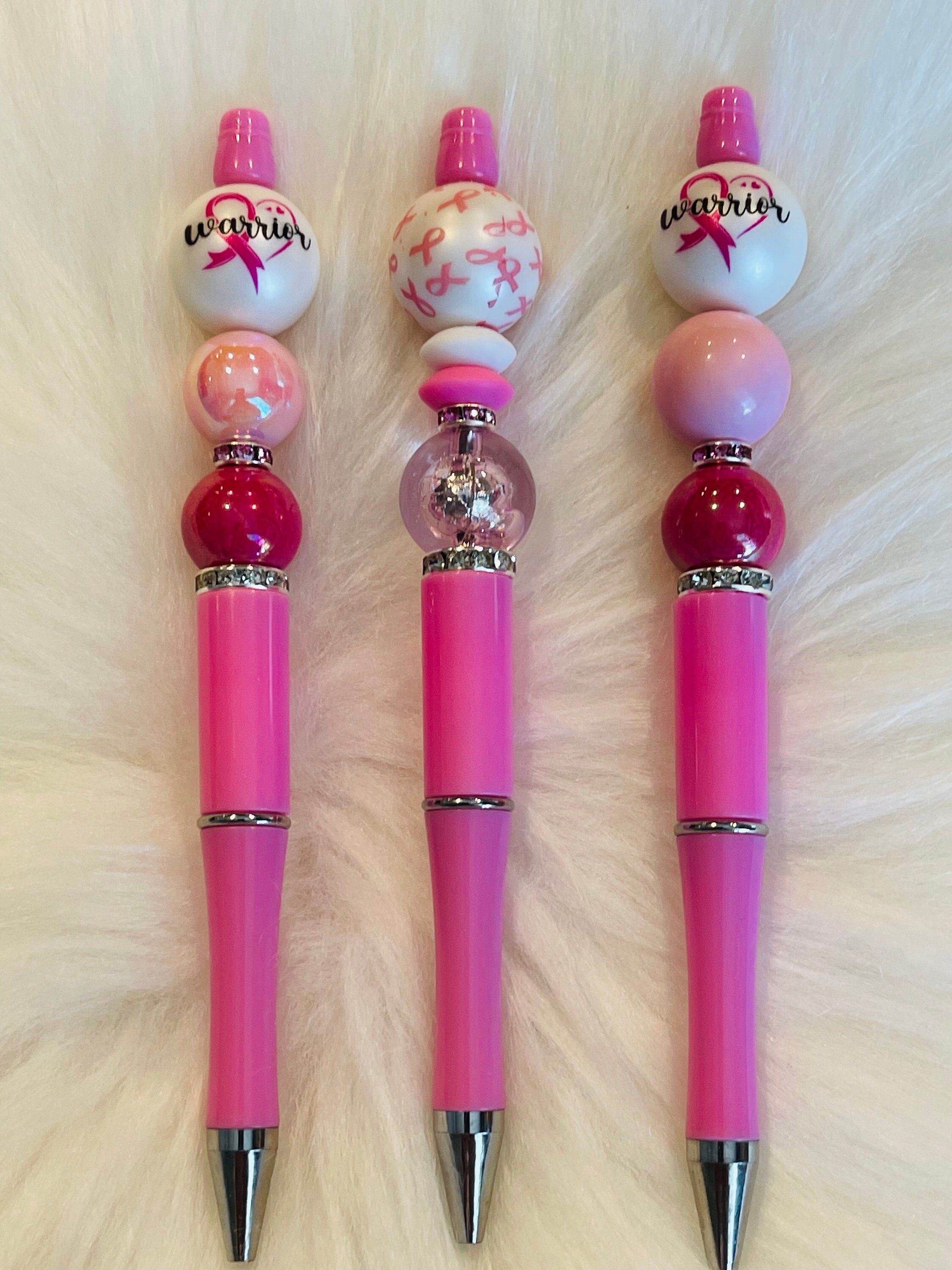 Breast Cancer Awareness Pens, Breast Cancer Survivor Pen, Pink