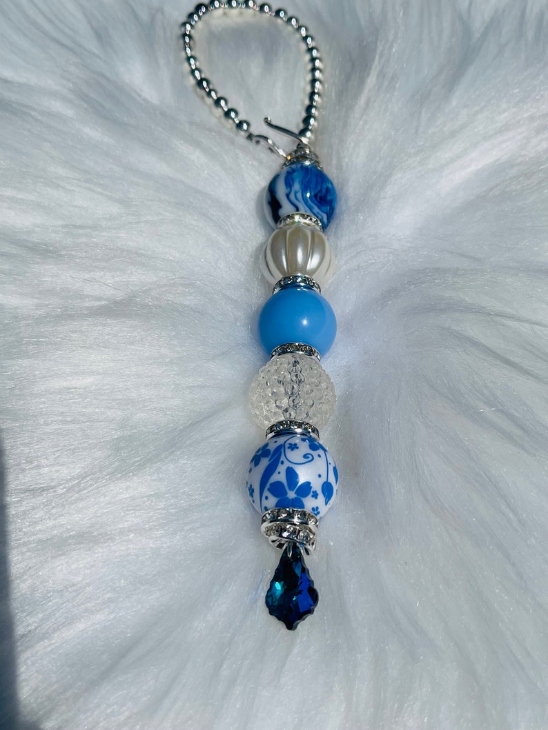 Beaded Car Charms, Rear View Mirror Dangles - Etsy
