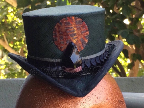 Mini Top Hat - Cosplay, Gothic, Edwardian, Victorian - Etsy display picture 2