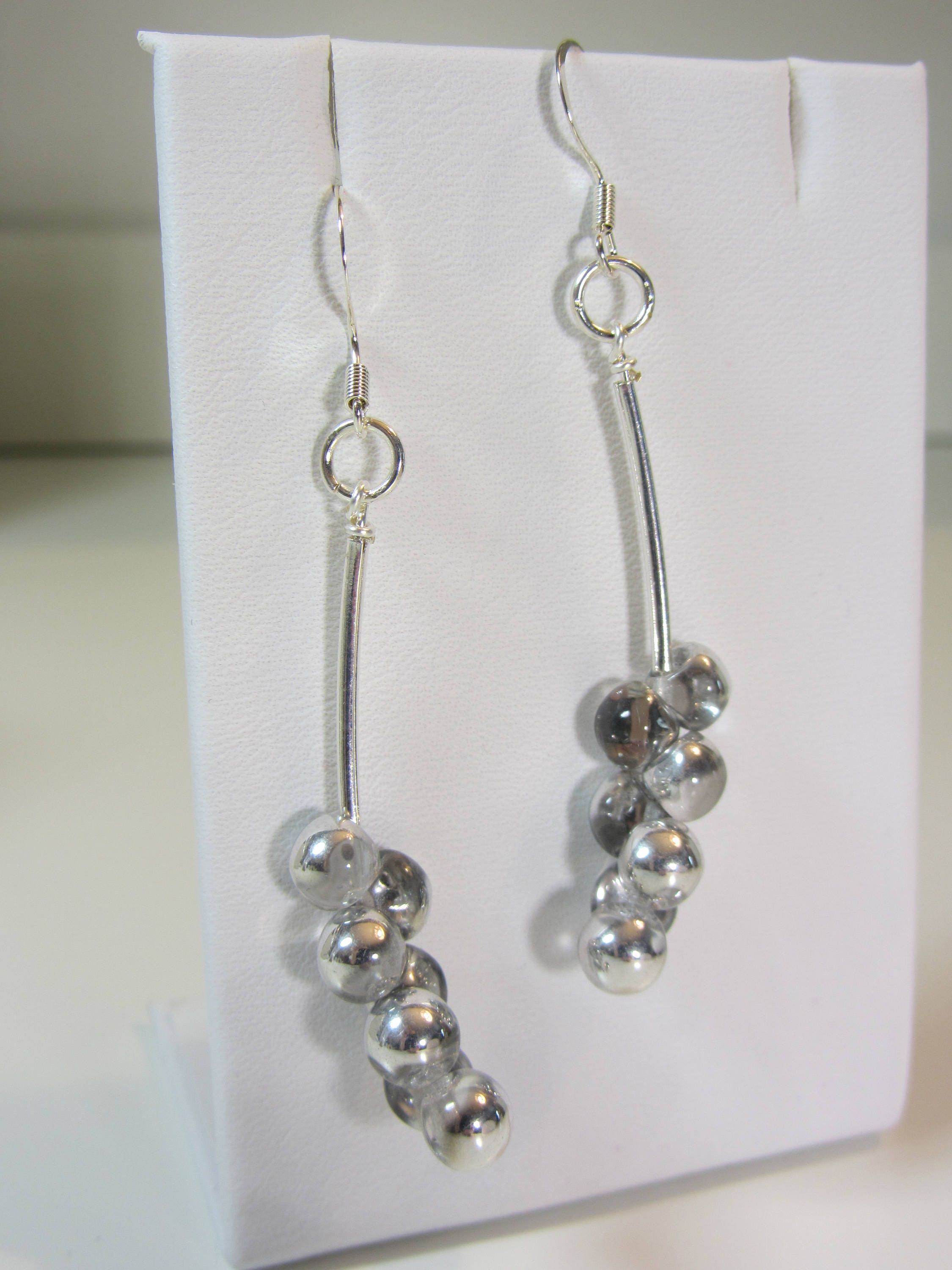 Morning Dew Cluster Earrings
