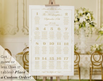 printable wedding table seating chart template gatsby 1920s etsy
