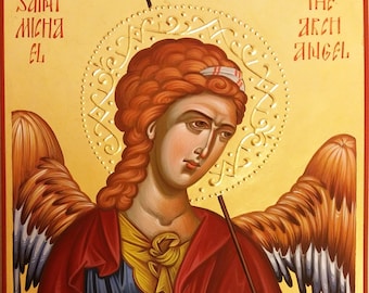 大天使ミカエルのアイコン、天使、キリスト教の絵画、宗教画、宗教美術