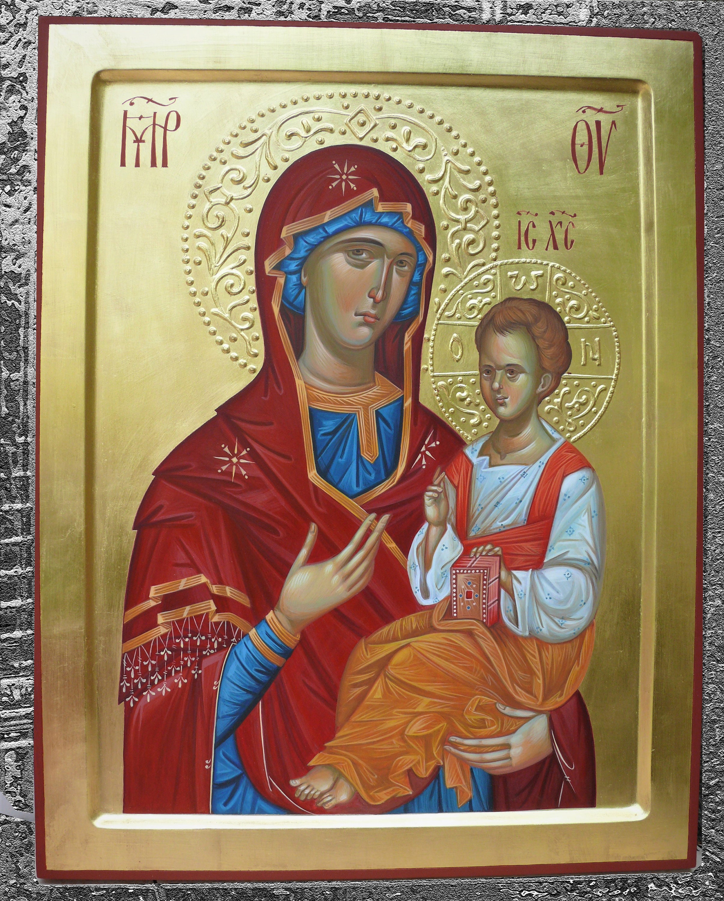 Odigitria (Hodegetria), icon of the Mother of God (Guide),Byzantine