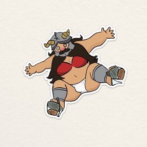 Senshi Big Naturals Sticker | Delicious In Dungeon/Dungeon Meshi Vinyl Sticker, Waterproof